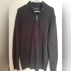 Men's Black Sweater, Size XXL